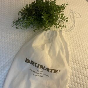 Brunate White Women's shoe dust Bag
